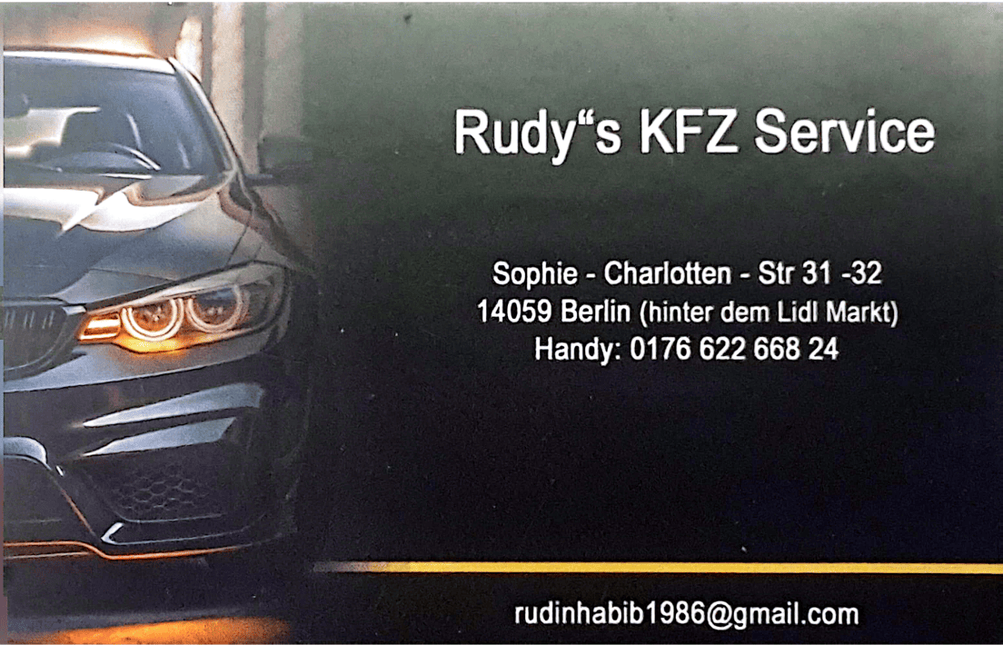 Rudy's Kfz-Service Logo